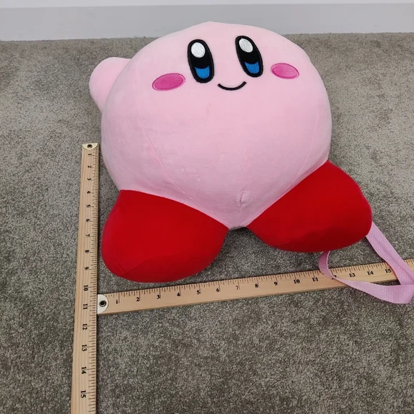 Vintage Bioworld Kirby Plush Back 13" 2002 Fifa World Cup Mexico Soccer Kawaii - Picture 3 of 5